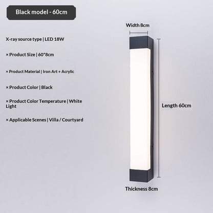 AquaShield Linear Outdoor Wall Sconce