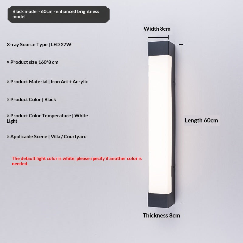 AquaShield Linear Outdoor Wall Sconce