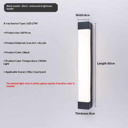 AquaShield Linear Outdoor Wall Sconce