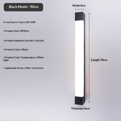 AquaShield Linear Outdoor Wall Sconce