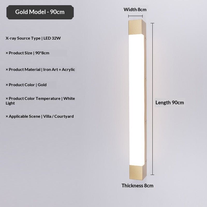 AquaShield Linear Outdoor Wall Sconce