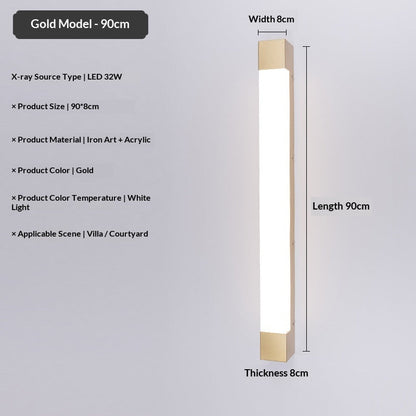 AquaShield Linear Outdoor Wall Sconce