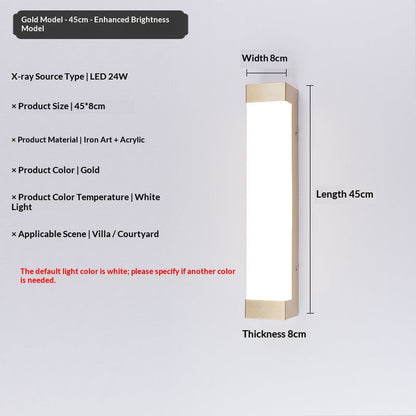 AquaShield Linear Outdoor Wall Sconce