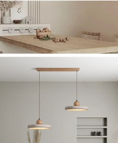 Aurelia StoneGlow Modern Pendant Light