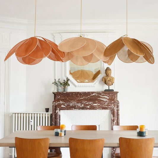 BohoWeave Artisan Fabric Pendant Lamp