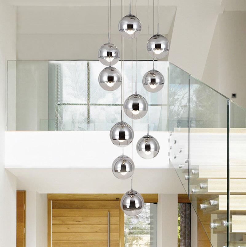 CascadeLine Multi-Tier Glass Chandelier