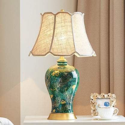 CeramiLuxe Modern Bedside Table Lamp