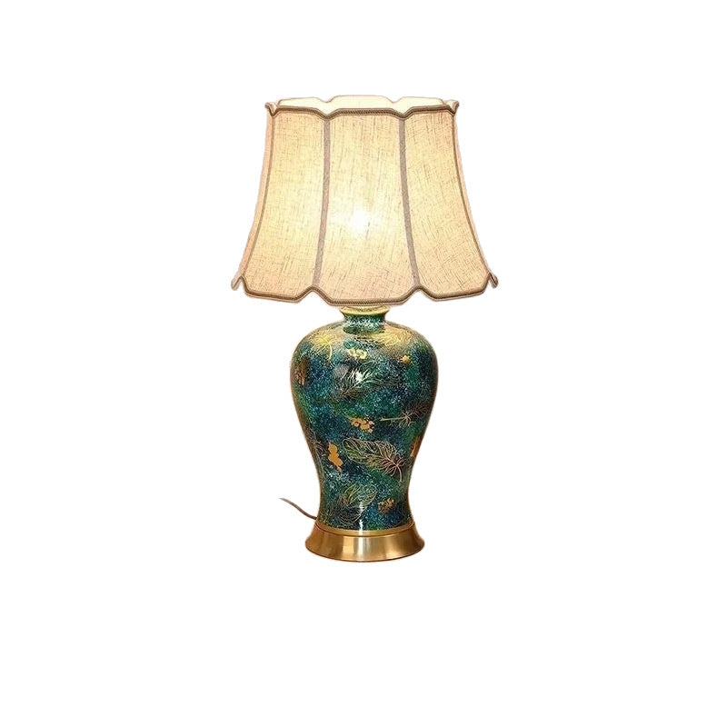 CeramiLuxe Modern Bedside Table Lamp