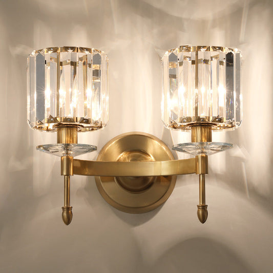CrystalEdge Luxe Wall Sconce
