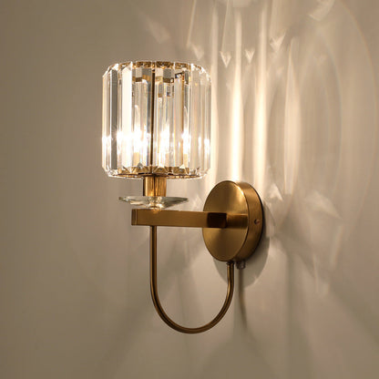 CrystalEdge Luxe Wall Sconce