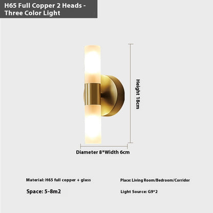 DualBeam Modern Wall Accent Lamp
