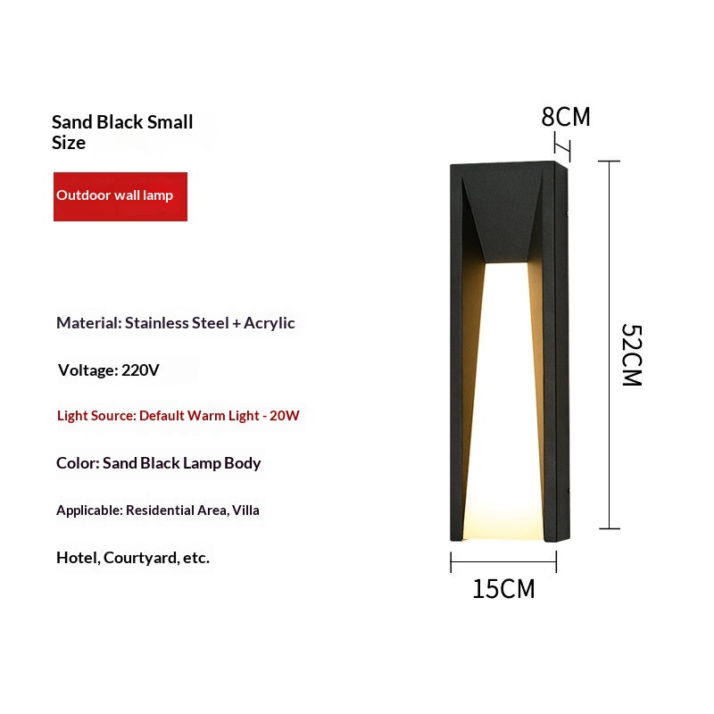GeoBeam Outdoor Waterproof Wall Light