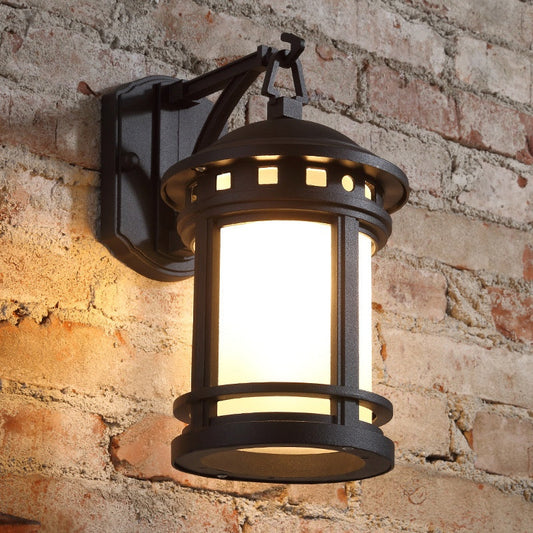 HeritageGlow Outdoor Lantern Wall Light