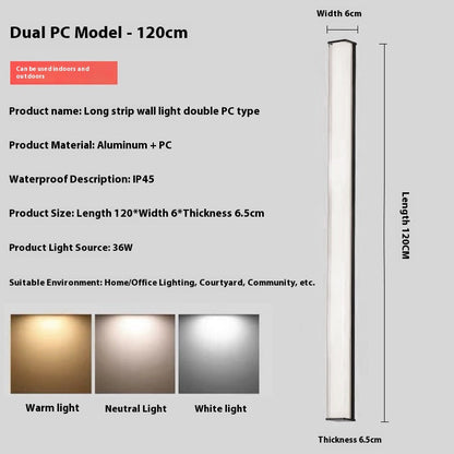 LinearGuard Outdoor LED Wall Light