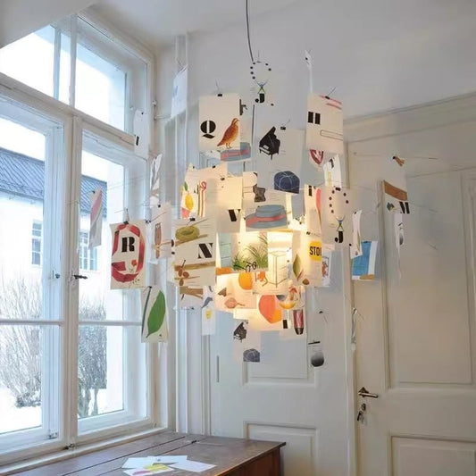 MemoGlow DIY Photo Pendant Chandelier