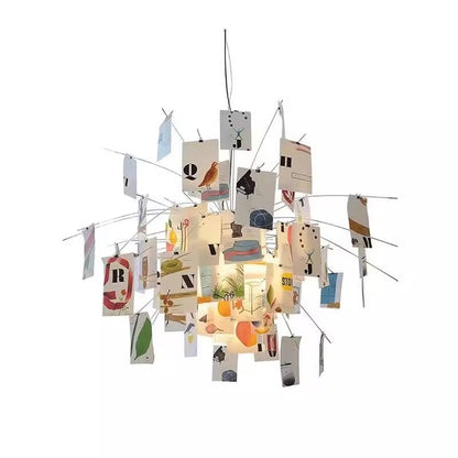 MemoGlow DIY Photo Pendant Chandelier