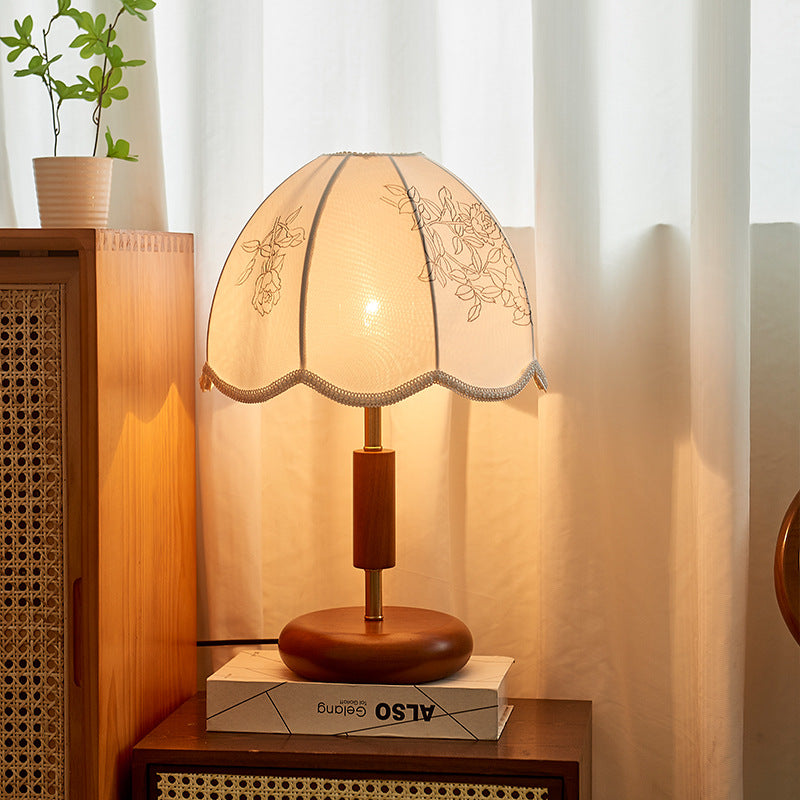 OakLinen Heritage Fabric Table Lamp