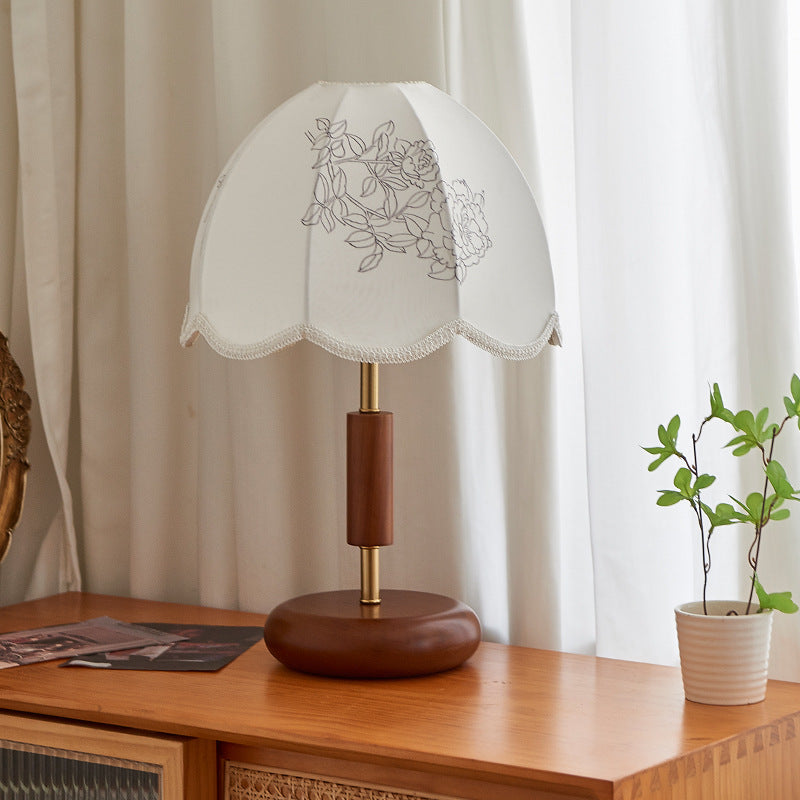 OakLinen Heritage Fabric Table Lamp