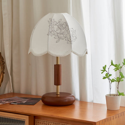 OakLinen Heritage Fabric Table Lamp