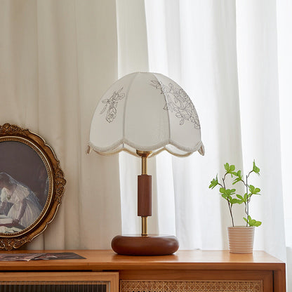 OakLinen Heritage Fabric Table Lamp