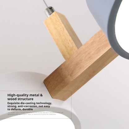 OrbitGlow Multi-Head LED Ceiling Fixture