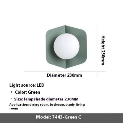 PastelAura Modern Corridor Wall Light