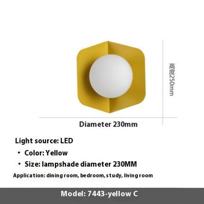 PastelAura Modern Corridor Wall Light