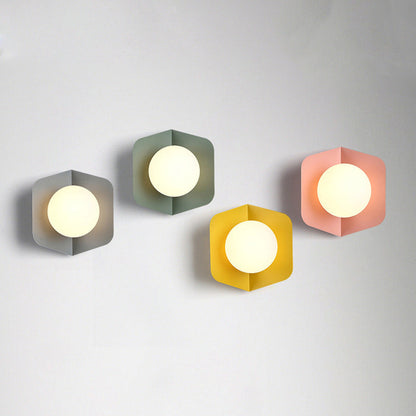 PastelAura Modern Corridor Wall Light