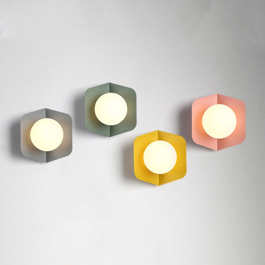 PastelAura Modern Corridor Wall Light