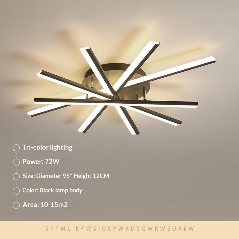 PureLite Minimalist Flush Ceiling Lamp