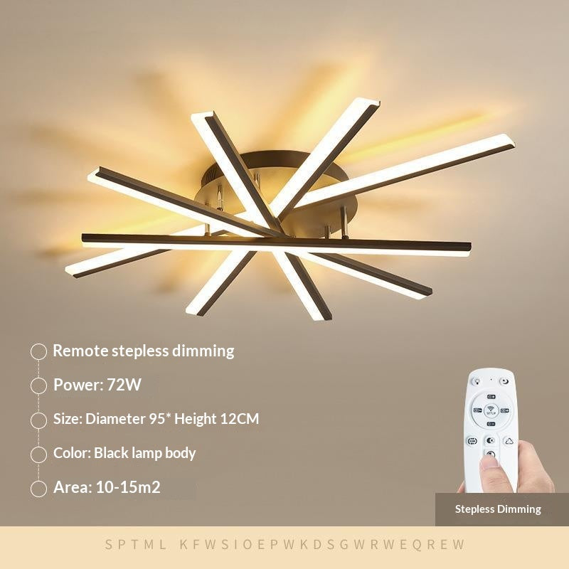 PureLite Minimalist Flush Ceiling Lamp