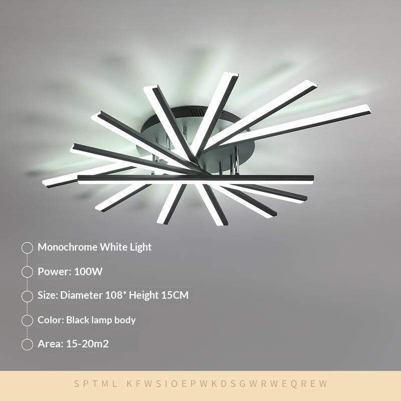 PureLite Minimalist Flush Ceiling Lamp