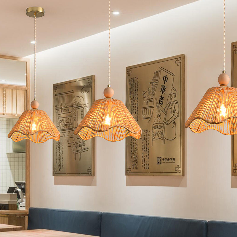 RusticRope Wabi-Sabi Pendant Light
