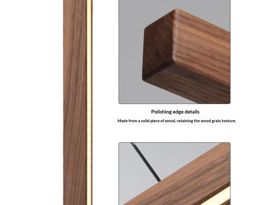 TimberLine Nordic Wood Pendant Chandelier