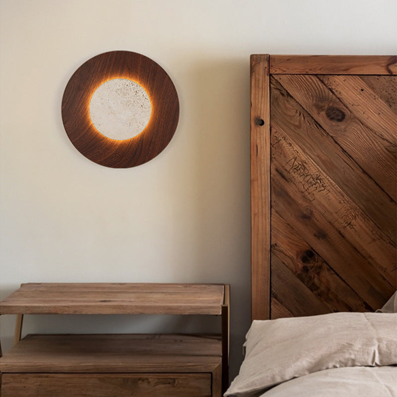 TravertineAura Nordic Wall Light