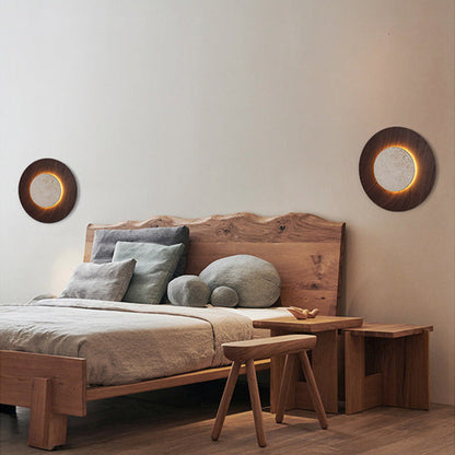 TravertineAura Nordic Wall Light