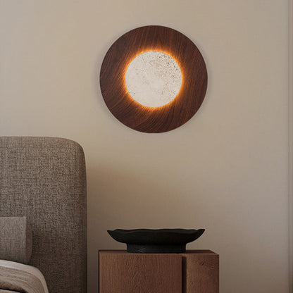 TravertineAura Nordic Wall Light