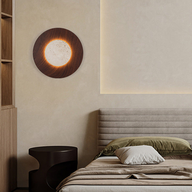 TravertineAura Nordic Wall Light
