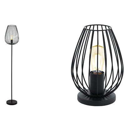 VintageArc Iron Floor Standing Lamp