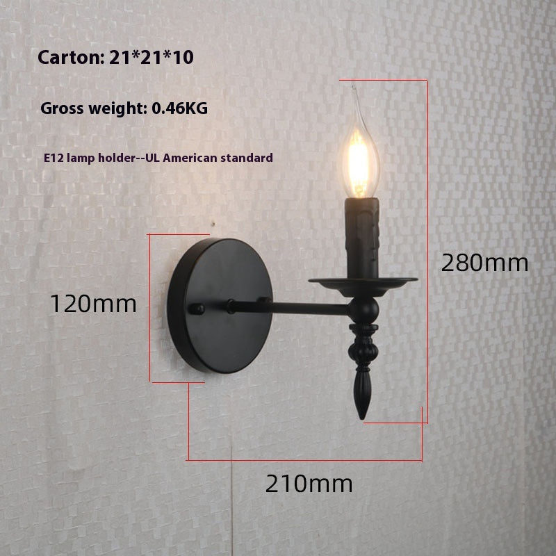 VintageFlame Industrial Wall Sconce