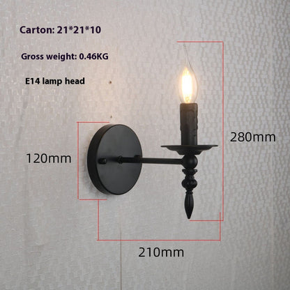 VintageFlame Industrial Wall Sconce